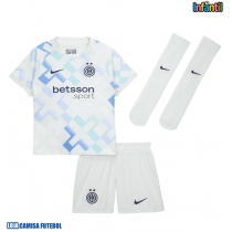 Camisa de Futebol Inter Milan Henrikh Mkhitaryan #22 Equipamento Secundário Infantil 2025-26 Manga Curta (+ Calças curtas)